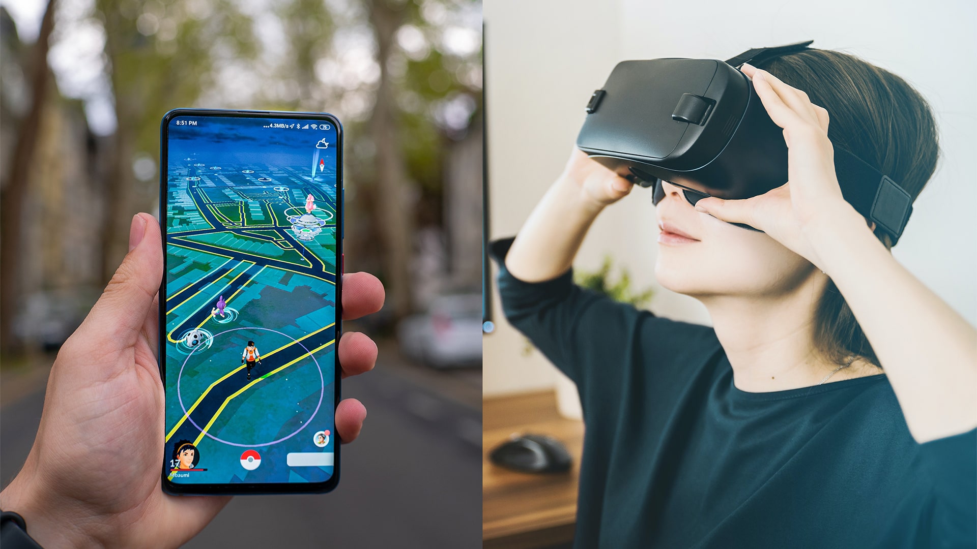 Augmented Reality (AR) & Virtual Reality (VR) Gaming